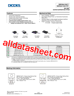 SBR30A150CT型号图片