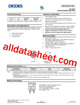 SBR30A60CTBQ型号图片