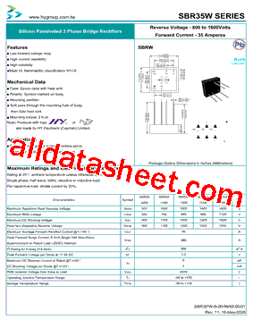 SBR35-10W型号图片