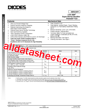SBR3U30P1-7型号图片
