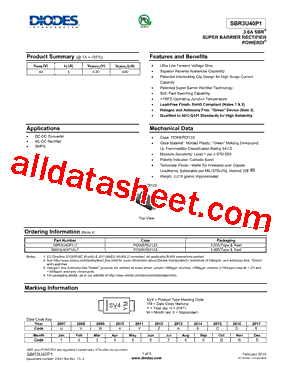 SBR3U40P1Q-7型号图片