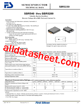 SBR545型号图片