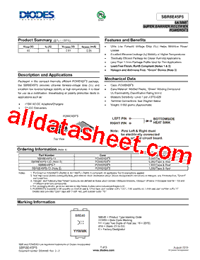 SBR8E45P5型号图片