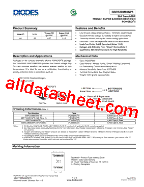 SBRT20M60SP5-13D(Note5)型号图片