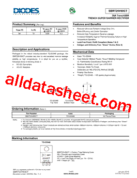 SBRT20V60CT型号图片