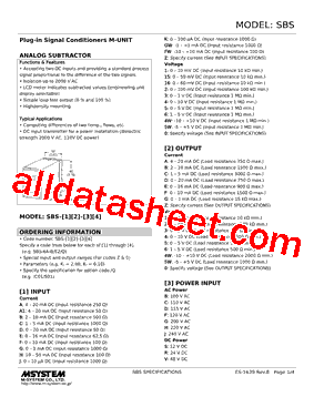 SBS-13-R/Q型号图片