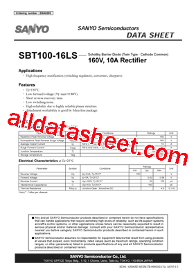 SBT100-16LS型号图片