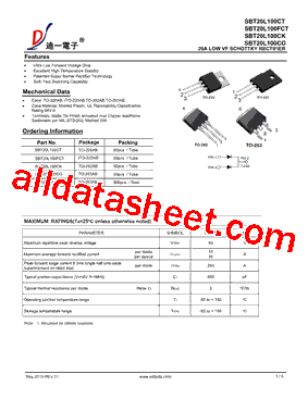 SBT10100FCT型号图片