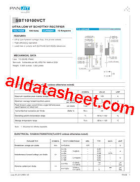 SBT10100VCT型号图片
