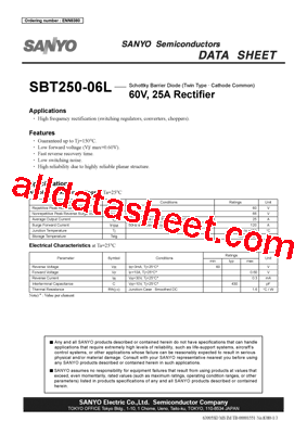 SBT250-06L型号图片