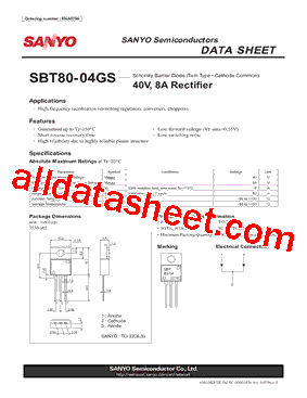 SBT80-04GS型号图片