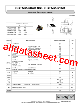 SBTA35G04B型号图片