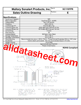 SC110FPR型号图片