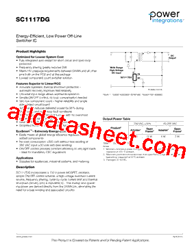 SC1117DG型号图片