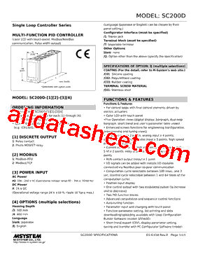 SC200D-11-R/Q型号图片
