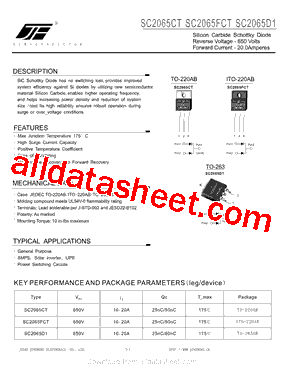 SC2065CT型号图片