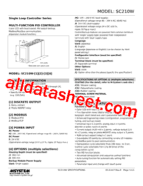 SC210W-11-R/Q型号图片