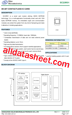 SC23R01T01002型号图片
