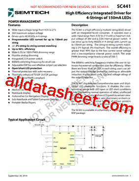 SC441TETRT型号图片