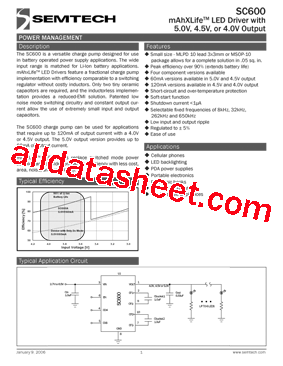 SC600AIMLTR型号图片