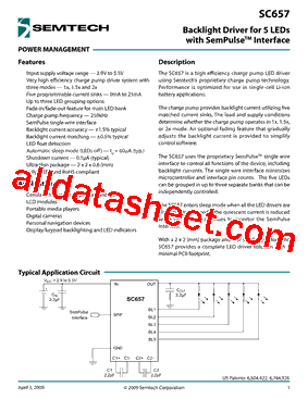 SC657EVB型号图片