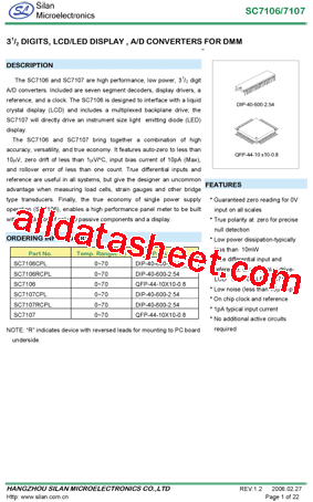 SC7107CPL型号图片