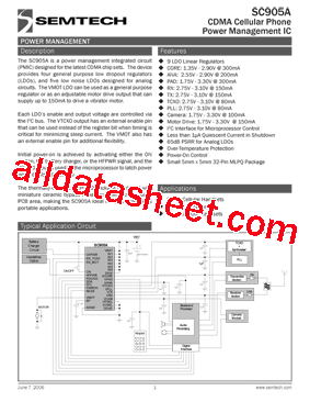 SC905AEVB型号图片