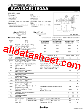 SCA160AA型号图片