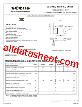 SCD0803型号图片