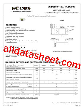 SCD0803_15型号图片
