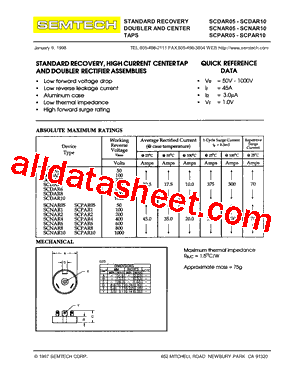 SCDAR1型号图片