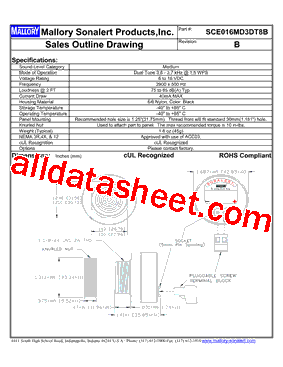 SCE016MD3DT8B型号图片