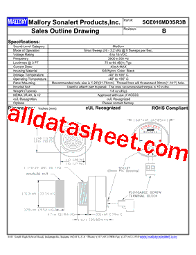 SCE016MD3SR3B型号图片