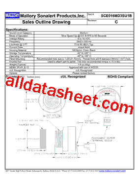 SCE016MD3SU1B型号图片