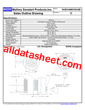 SCE016MD3SU2B型号图片