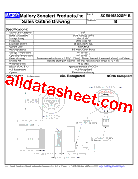 SCE016SD2SP1B型号图片