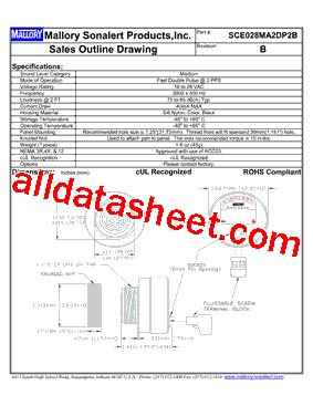 SCE028MA2DP2B型号图片