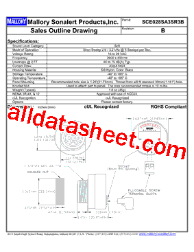 SCE028SA3SR3B型号图片