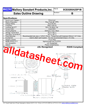 SCE028XA2SP1B型号图片