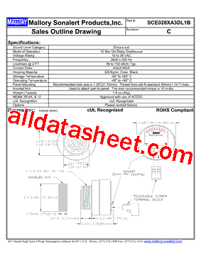 SCE028XA3DL1B型号图片