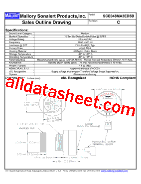 SCE048MA3ED5B型号图片