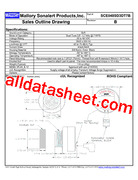 SCE048SD3DT7B型号图片