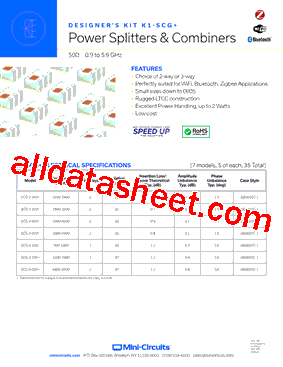 SCG-2-422+型号图片