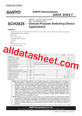 SCH2825-TL-E型号图片