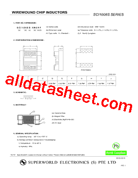 SCI1008S-R91F型号图片