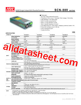 SCN-800-12型号图片