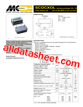 SCOCXOLVT-E12.8MHZ型号图片