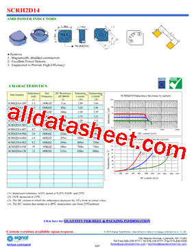 SCRH2D14型号图片