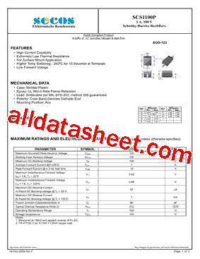 SCS1100P型号图片