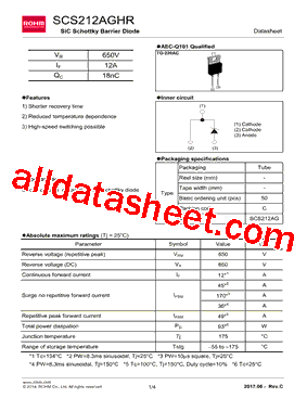 SCS212AGHR型号图片